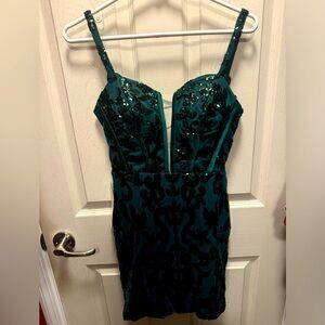 Sparkly Sequin Homecoming Dress